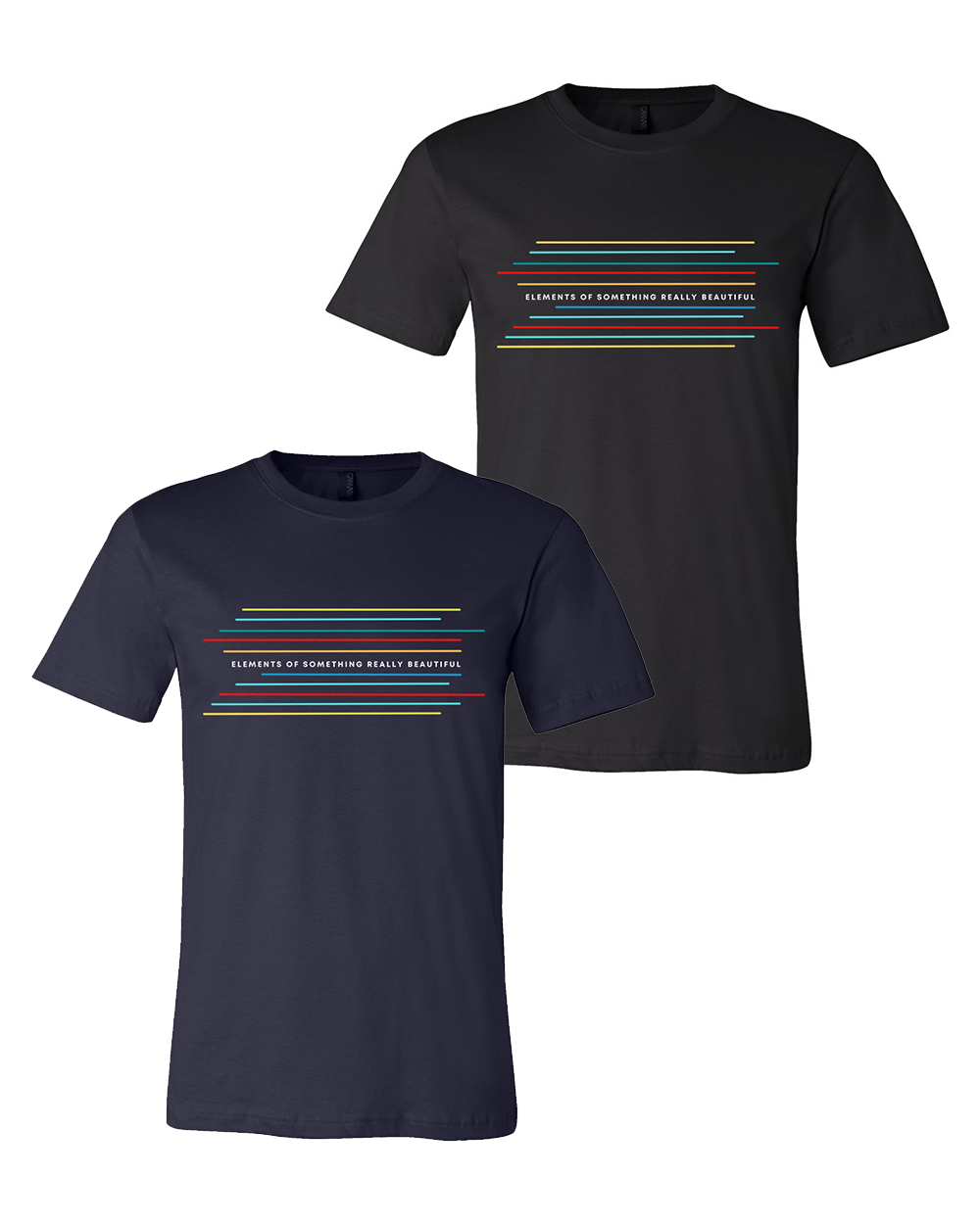 Elements of Something Really Beautiful : Lines Tee