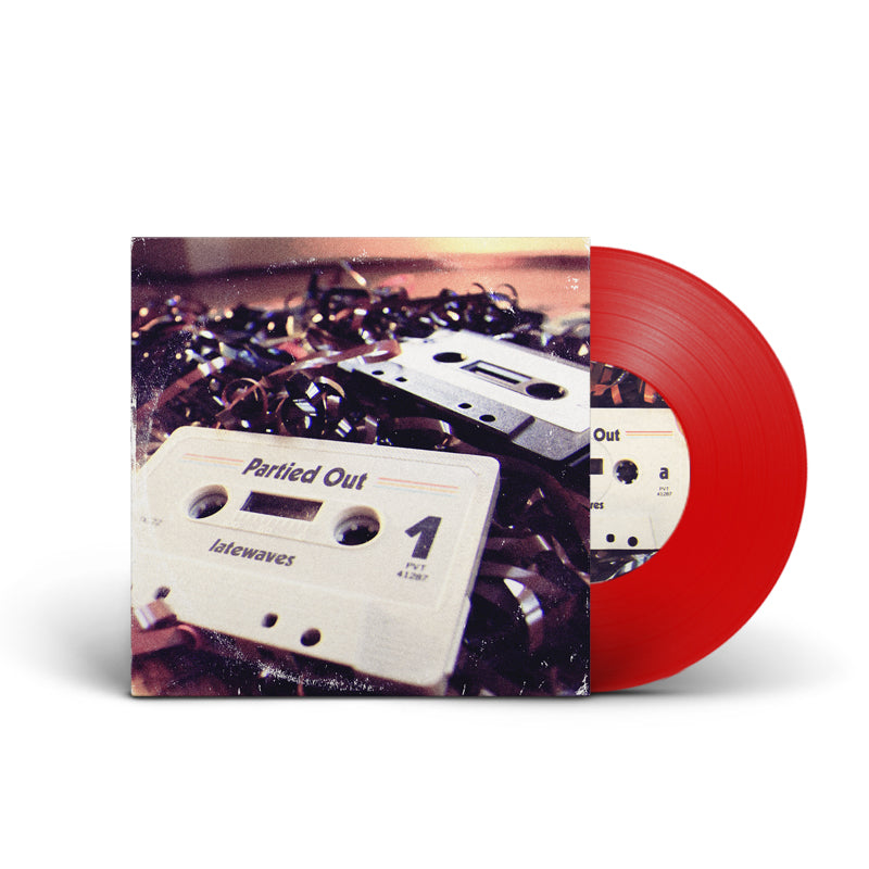 Latewaves : Partied Out 10" (RED)