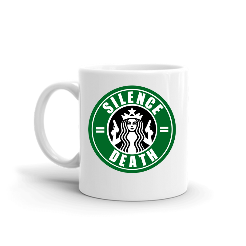 Silence Equals Death : Starbucks Mug
