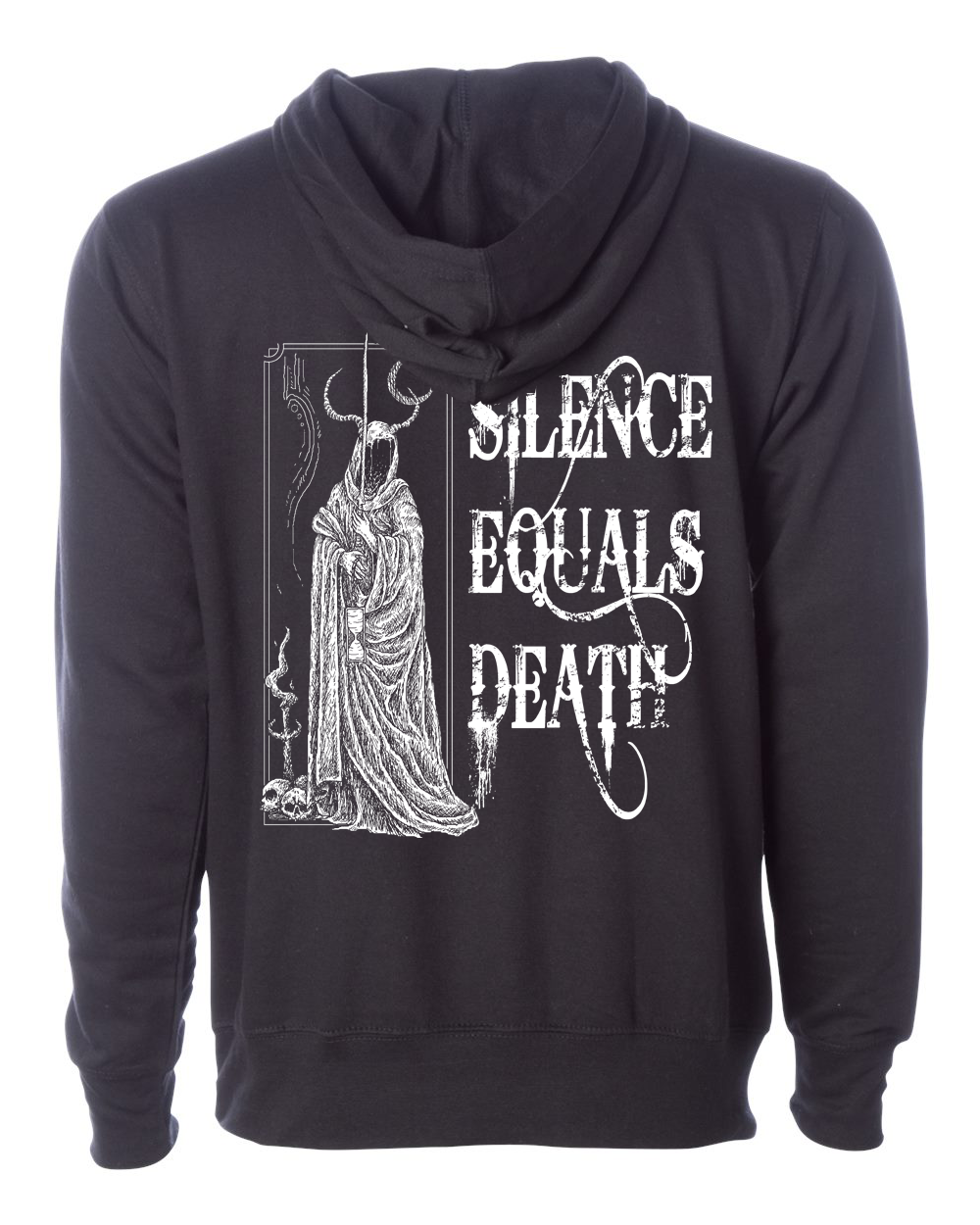 Silence Equals Death : Devil Hoodie