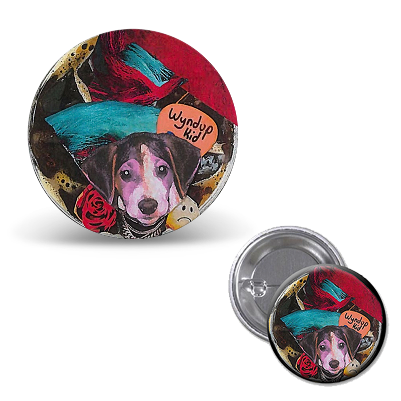 Wyndup Kid : Puppy Sticker & Button Pack