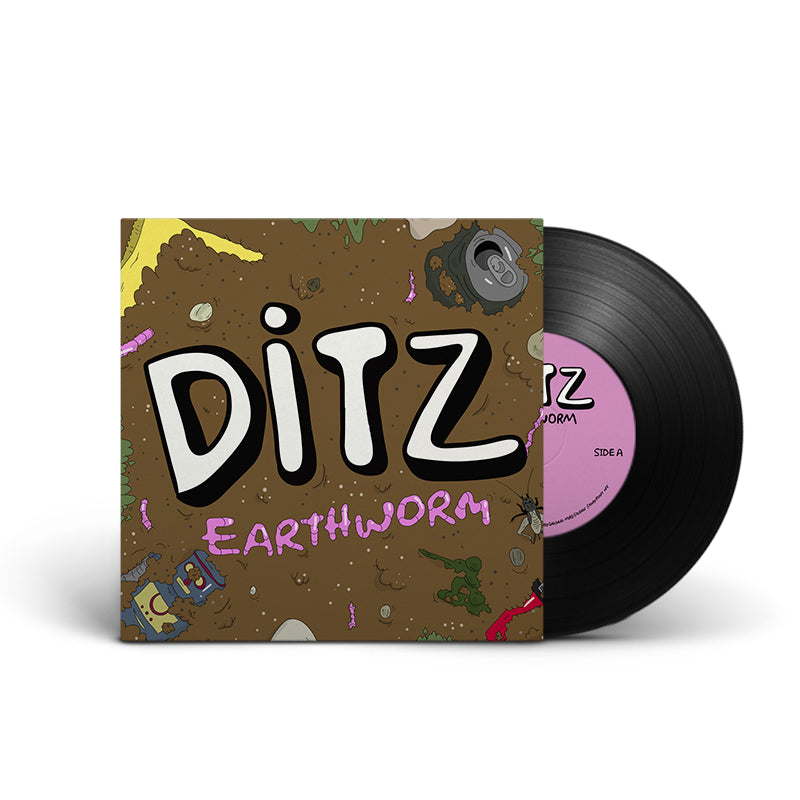 Ditz : Earthworm 10" (Black)