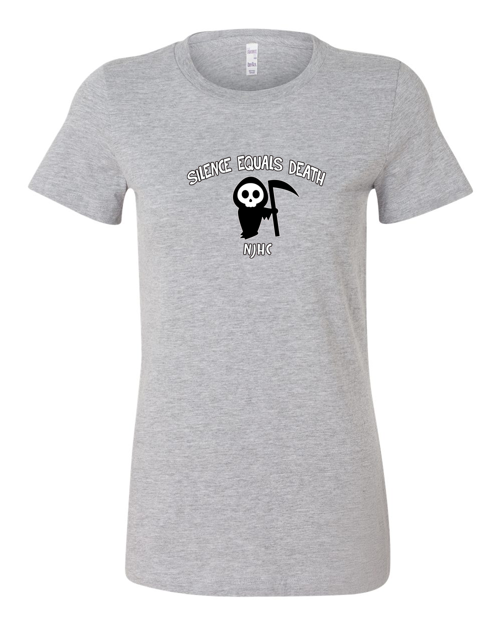 Silence Equals Death : Women's Reaper Tee