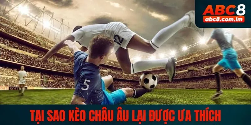 Những lý do khiến kèo châu Âu được người chơi ưa chuộng