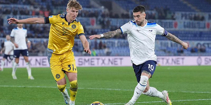 Thành tích đối đầu giữa Lazio vs Udinese